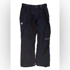 Homeschool Snowboarding 'Heav(ier) Days Pants' Men's Medium Black Ski Waterproof